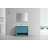 39.76'' Single Bathroom Vanity with Acrylic Top-84921294
