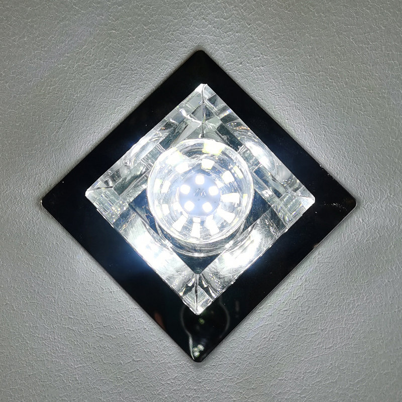 Acaia Crystal LED Flush Mount, 3800