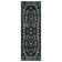 Modern Floral Machine Washable Rugs with Non-Slip Backing Stain Resistant Easy Cleaning Low Pile Floor Cover Non Shedding Folding Throw Carpet For Home Decor