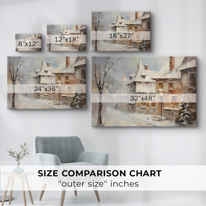 Paysages rétro-CLV - Cavas enveloppés de galerie, 40 x 60
