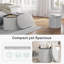 Marlyn 96.52cm Wide Velvet Round Solid Colour Ottoman with Storage-592634727