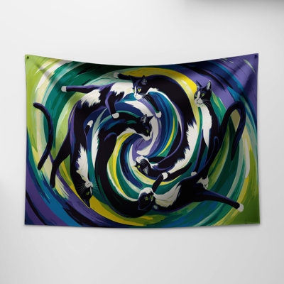 Cats Brazilian Shorthair Wall Tapestry