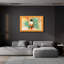 «Exotic Birds C» par Jean Plout, art mural en verre acrylique, 36 po x 24 po-132493271