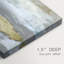 Neutre texturé et or I, toile tendue sur mesure - 3 pièces-286245653-286245652