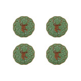Woods Bread and Butter Plate Deer, Set of 4