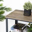 Panacea 75.5cm H x 60cm W Metal Etagere Bookcase