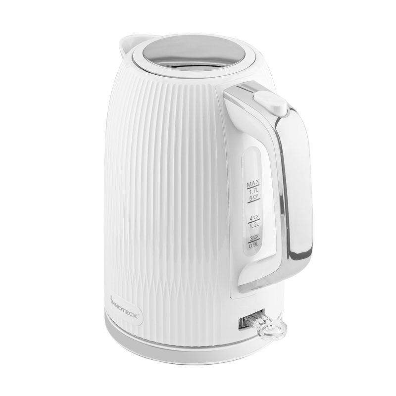 Innoteck Kitchen Pro 1.7L Electric Kettle with 3000W Fast Boil Function, White