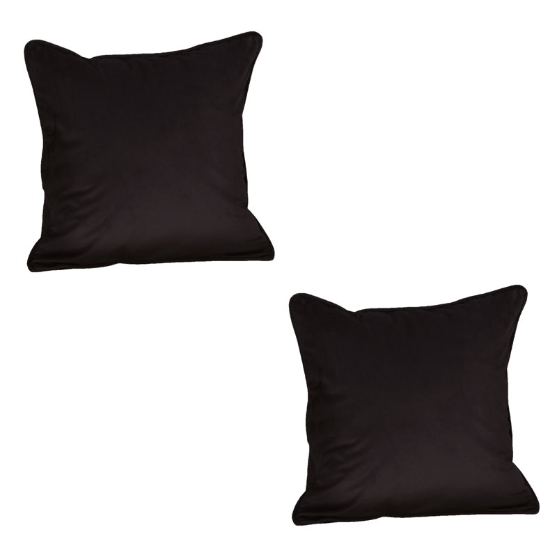 Anouschka Square Cushion, Black