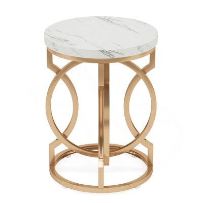 Small Couch Table,Round Bedside Table,End Table