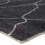 Tapis noir / blanc à motif géométrique Rowan-2134027598