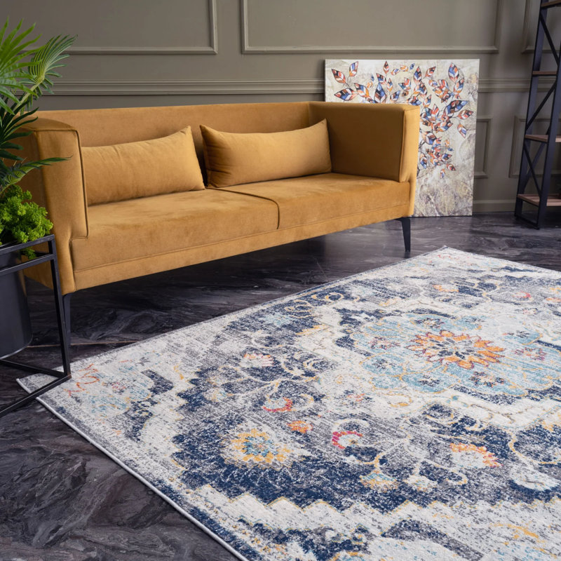 Marrakech Vintage Rugs in Multicolour | 470, Rectangle 200 x 290cm
