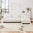 Chenille Cloud Couch 2 Seater Sofa with Ottoman-1015567002-1029991960