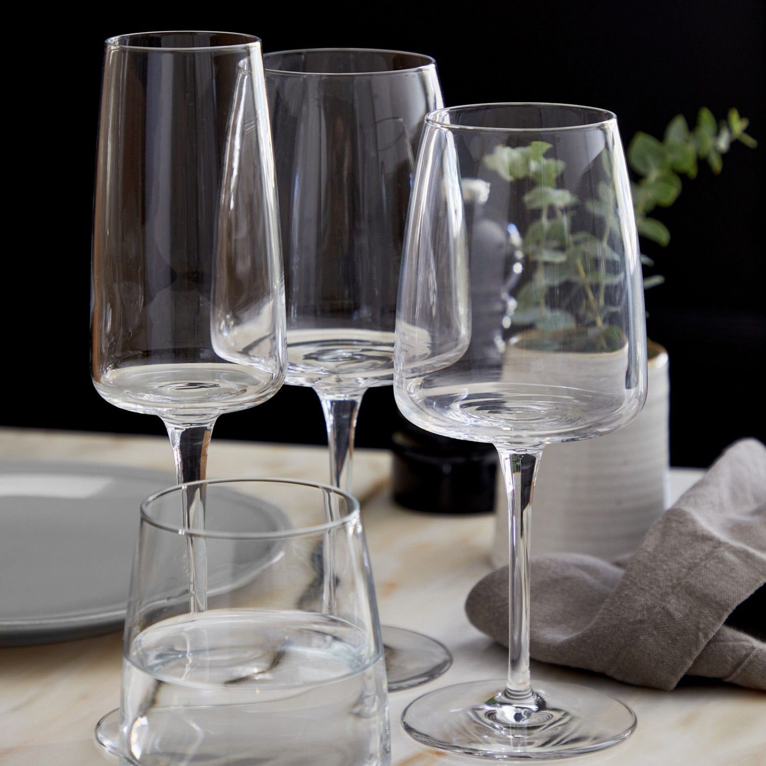 Vine Red Wine Glass