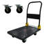 Chariot pliable à poussoir avec plateforme, 880 lb Capacité de poids, 2 roues de frein pivotantes-120491054