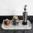 Guein Rectangle Natural Marble Tray,Bianco Palomino