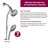 Dual Shower Head 1.8 GPM GPM-62268331