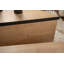 Table basse moderne, chêne miel et noir, 35,4 x 11,8 x 23,6 pouces | 100% panneau de particules enduit de mélamine, épaisseur: 0,7 pouce | Conception élégante avec bande de chant noire, idéale pour le salon et les espaces contemporains-130018499