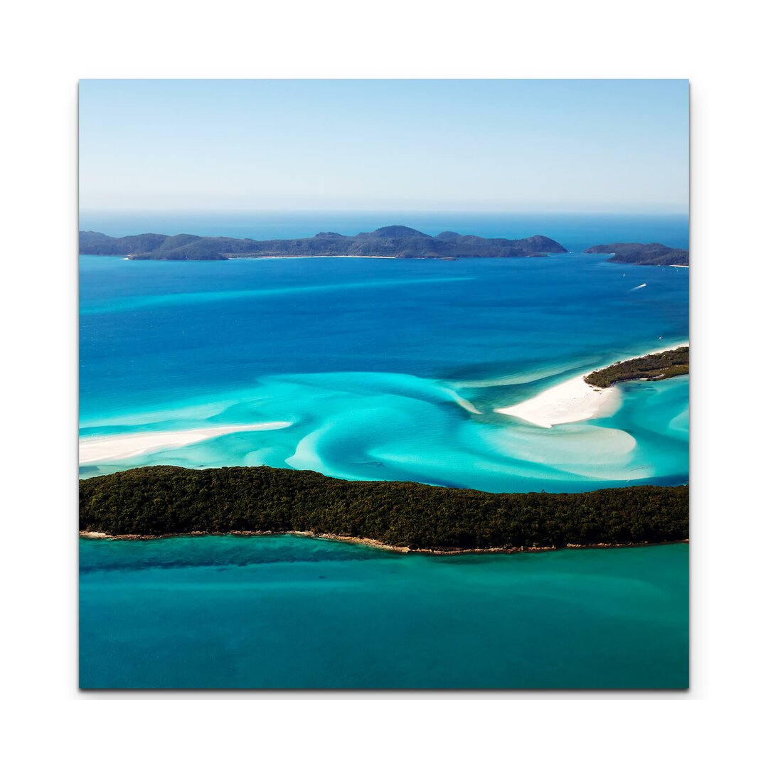 Leinwandbild Whitehaven Beach – Australien