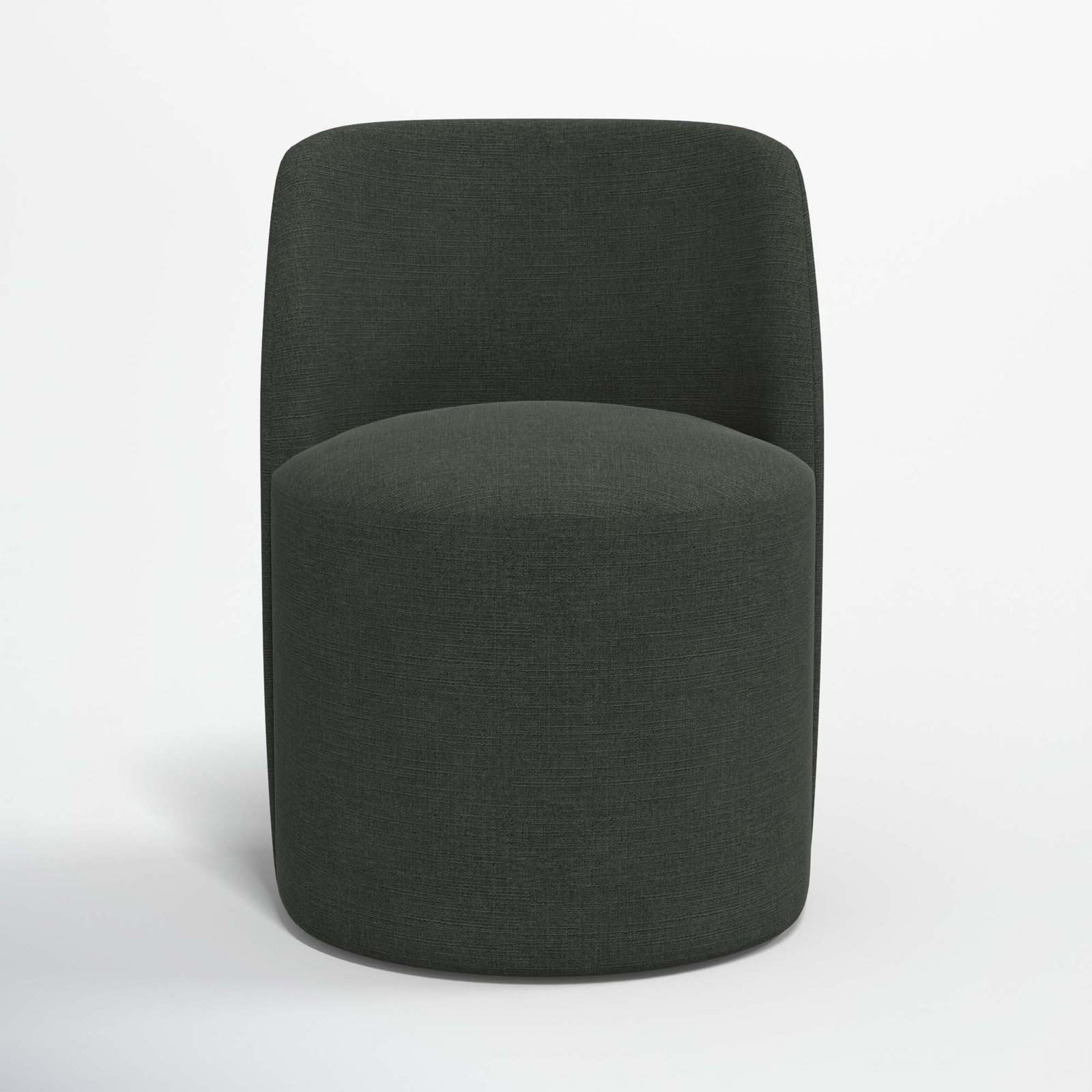 Begonia Side Chair, Classic Black Linen