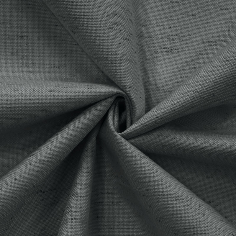 Paire de rideaux occultant et isolant Alizabeth, Gris foncé, l 78 po x L 84