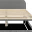 Lit plateforme tapissier avec système de rangement hydraulique-723241545-723241591