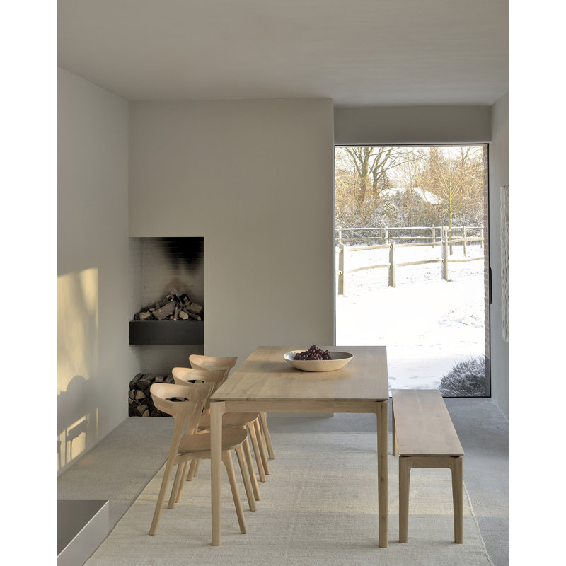 Essentials Wool Area Rug in Beige, Rectangle 6'6.5" x 9'10"
