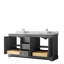 Ensemble de meuble-lavabo double 72 po Avery-80213067-41604566