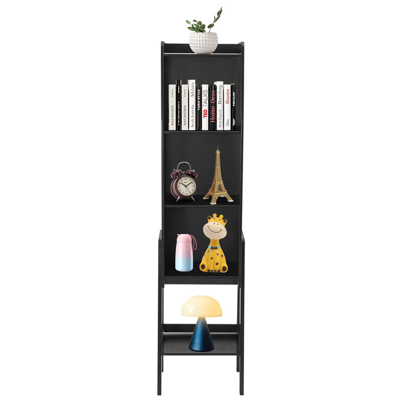 Armoire de table d'appoint à 57 niveaux H 57,5 po, Noir, noir, noir, noir