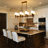 8-light 41.34'' Farmhouse Linear Chandelier With White Shade For Dining Table & Kitchen Island-1847890076