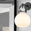 Applique murale 1 lumière 8 po Skippack-48749510-48749504