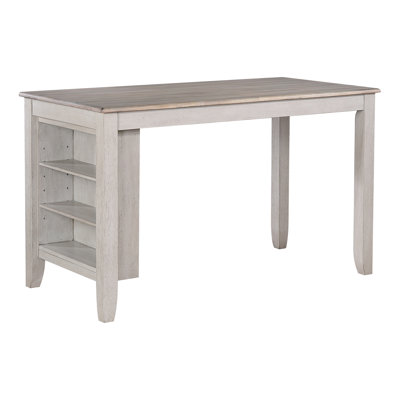 Solid Wood Top Dining Table