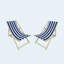 Chaise longue pliante Populus