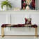 Upholstered Gold Bench