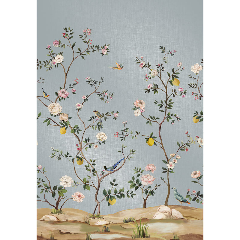 Argentine Floral Wall Mural