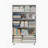White 5-Drawer Mobile Dresser, Modern Rolling Storage Cabinet for Bedroom-125986659