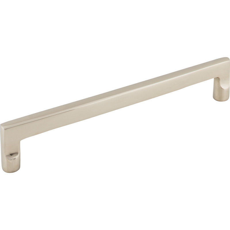 Aspen II Flat Sided Appliance pull, Polished Nickel, 9" Center to Center