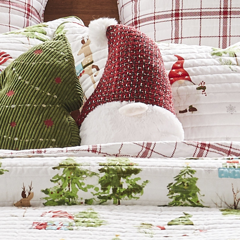 Coussin Gnome Forest Gnome