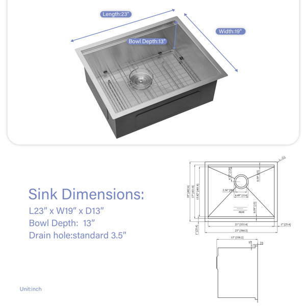 Dimensions du produit