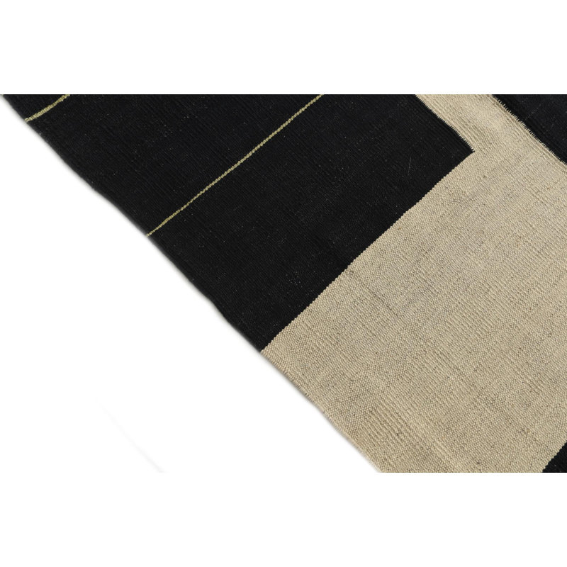 Tapis noir Ponce