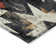 Machine Washable Indoor/Outdoor Xhevrie Black Rug