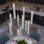 Rainfall 11 Frosted White Glass Pendants Chandelier-1094027609-1094027615