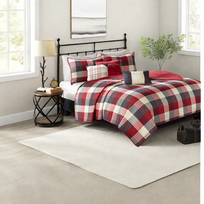 Reversible 6 Piece Bedding Sets, Polyester King Farmhouse Home
