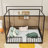 House-Shaped Design Metal Bed With Slats-1264749055-1264749054