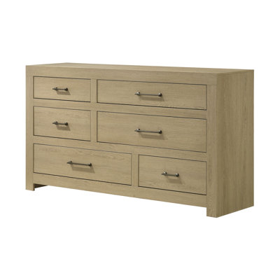 Commode transitionnelle l 60,40 po, chêne clair