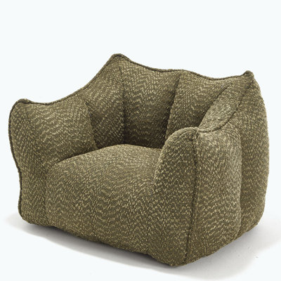Chenille Fabric Bean Bag Chair