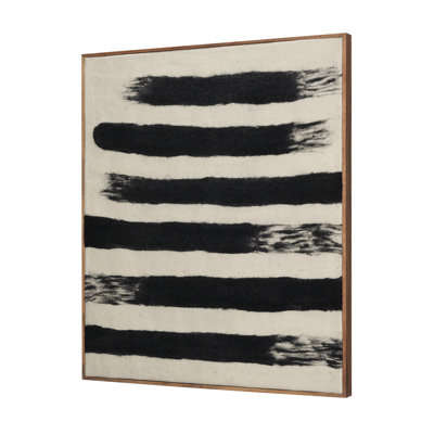Art encadré en laine Rollins