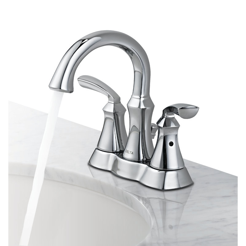Mandara Centerset Bathroom Faucet with Drain Assembly