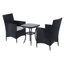 Basilica 2 - Person Patio Dining Set with Square Table , Cushions Included-16110411