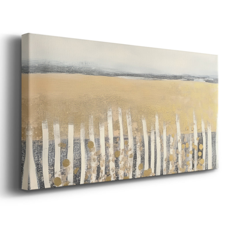 Toile tendue abstraite Seris 6 # Lxxxi-Gallery, H 20 po x l 40 po