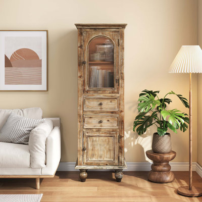Grande armoire de rangement Farmhouse